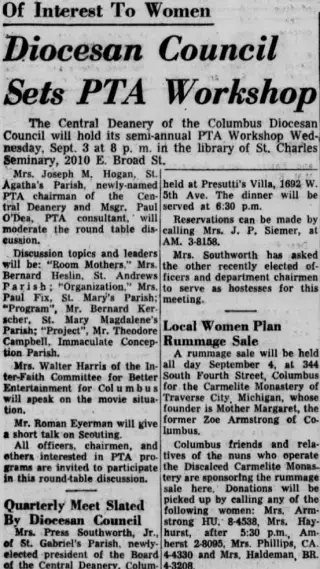 other Newspaper clipping from Aug 29, 1958 5933534