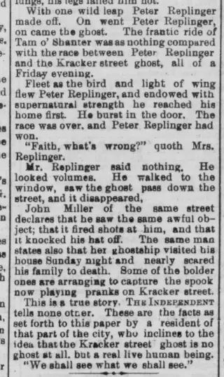 other Newspaper clipping from Mar 31, 1891 5933730