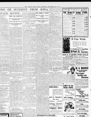 other Newspaper clipping from Dec 22, 1900 5933844