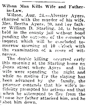other Newspaper clipping from Aug 26, 1926 5934161