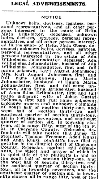 other Newspaper clipping from Feb 16, 1917 5934305