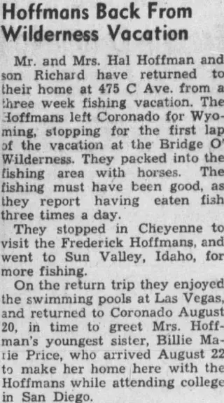 other Newspaper clipping from Sep 10, 1953 5934329