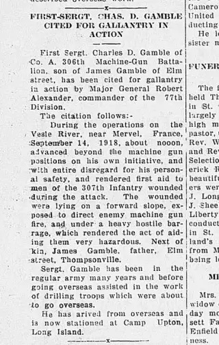Military Newspaper clipping from May 15, 1919 5934434