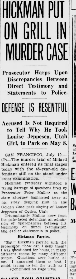 other Newspaper clipping from Jul 19, 1934 5934772