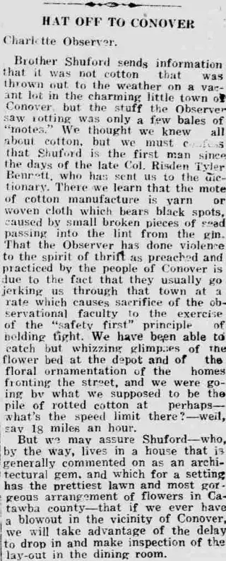 other Newspaper clipping from Sep 2, 1921 5934827