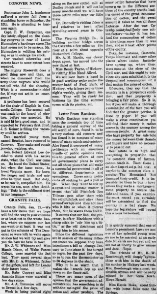 other Newspaper clipping from Jan 17, 1907 5935299