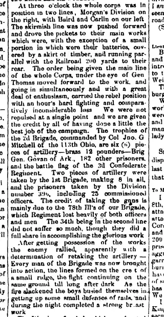 other Newspaper clipping from Oct 15, 1864 5935385