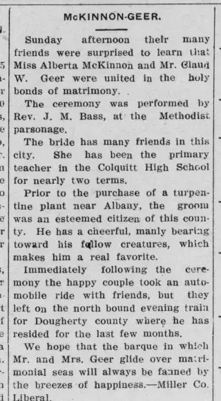 Marriage Newspaper clipping from Apr 6, 1911 5935512