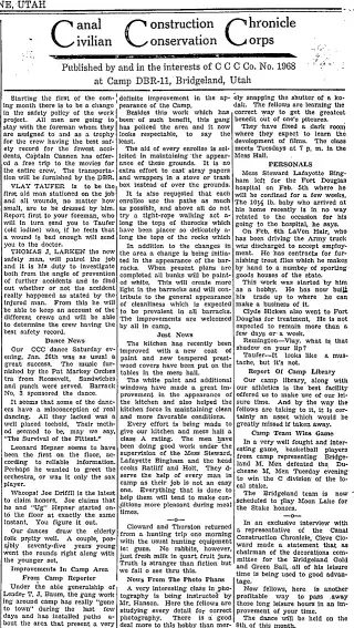 General news Newspaper clipping from Feb 8, 1935 5935842