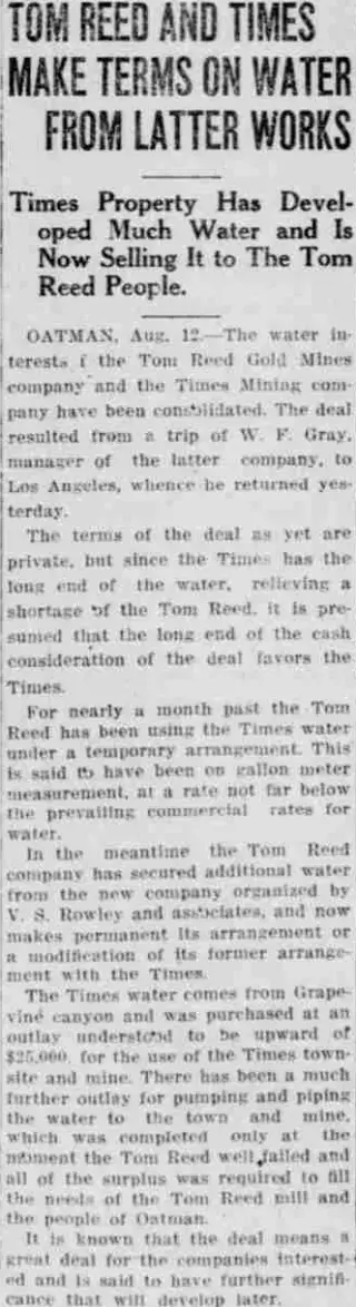 other Newspaper clipping from Aug 13, 1916 5936121