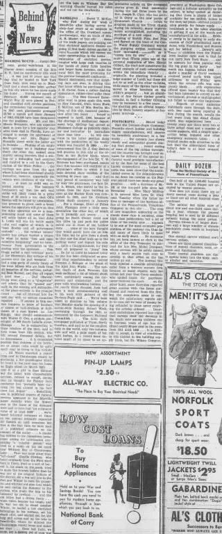 other Newspaper clipping from Apr 6, 1946 5936424