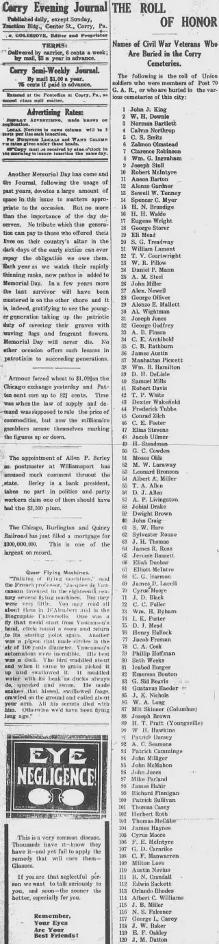 other Newspaper clipping from Jun 1, 1908 5936530