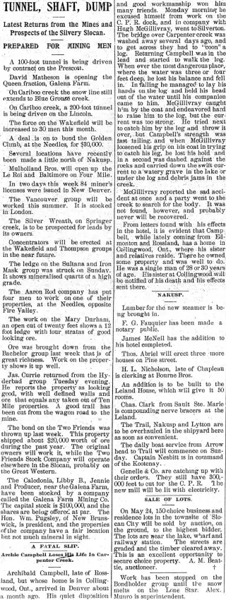 other Newspaper clipping from May 20, 1897 5936581
