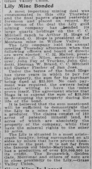 other Newspaper clipping from Jan 30, 1910 5936801