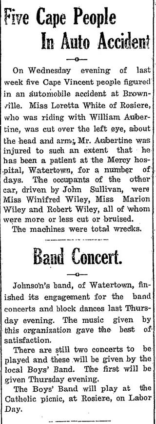 other Newspaper clipping from Sep 3, 1931 5937051
