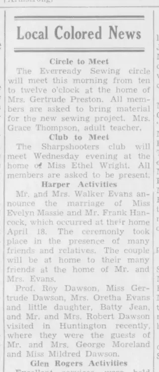 other Newspaper clipping from Apr 27, 1937 5937840