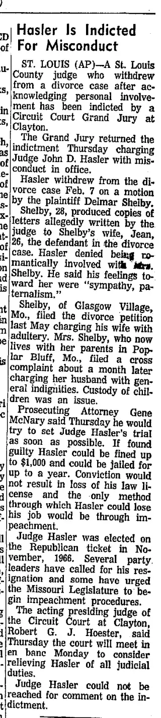 other Newspaper clipping from Mar 22, 1968 5937999