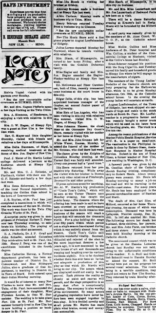 other Newspaper clipping from Oct 18, 1911 5938619