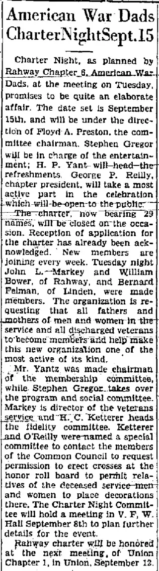 other Newspaper clipping from Aug 23, 1945 5938676