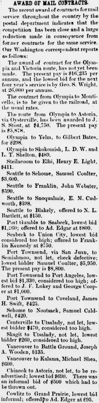 other Newspaper clipping from Mar 14, 1874 5939123