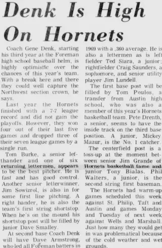 other Newspaper clipping from Apr 1, 1970 5939315