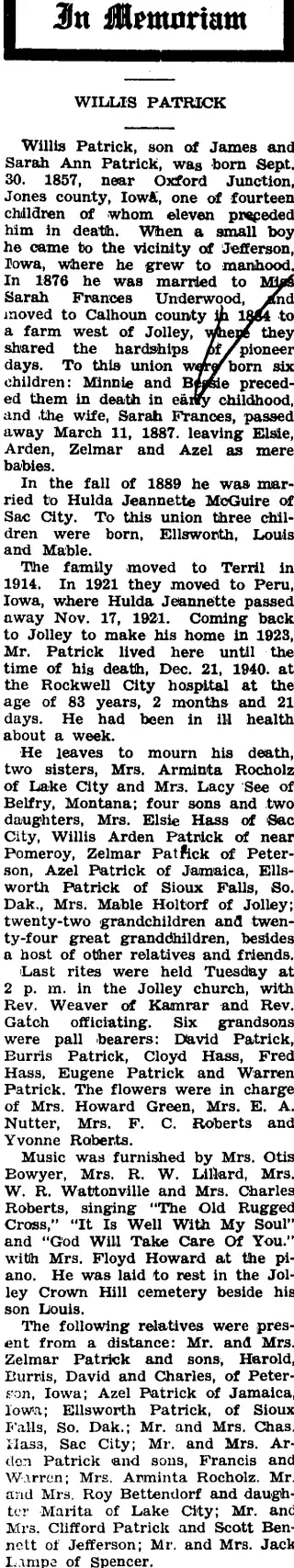 other Newspaper clipping from Jan 2, 1941 5939433