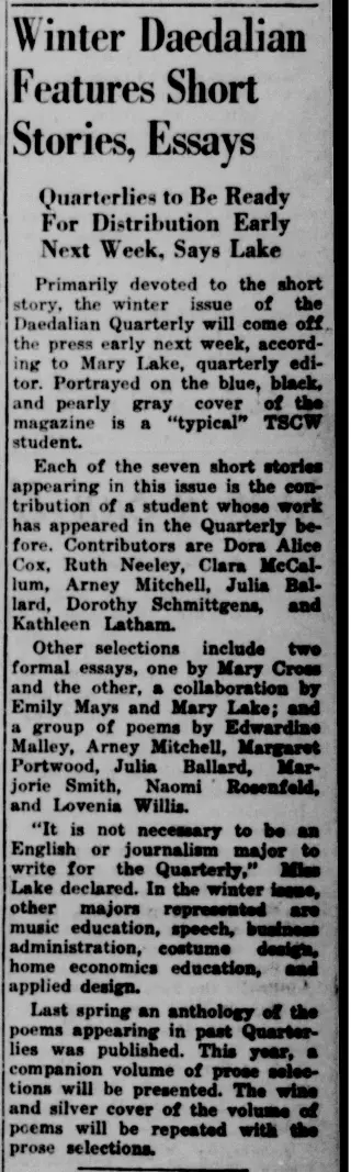 other Newspaper clipping from Feb 23, 1940 5939683