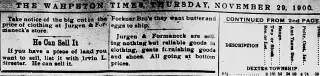 other Newspaper clipping from Nov 29, 1900 5939731