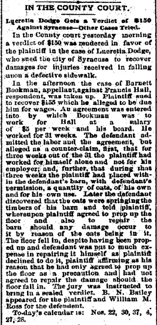 other Newspaper clipping from Feb 26, 1890 5939750