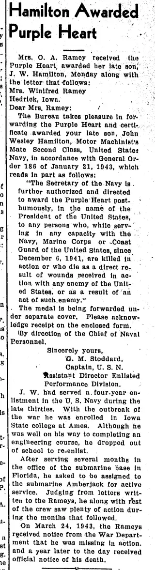 other Newspaper clipping from Jul 19, 1944 5940227