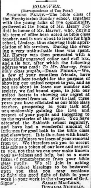 Religion Newspaper clipping from Jan 3, 1896 5940243