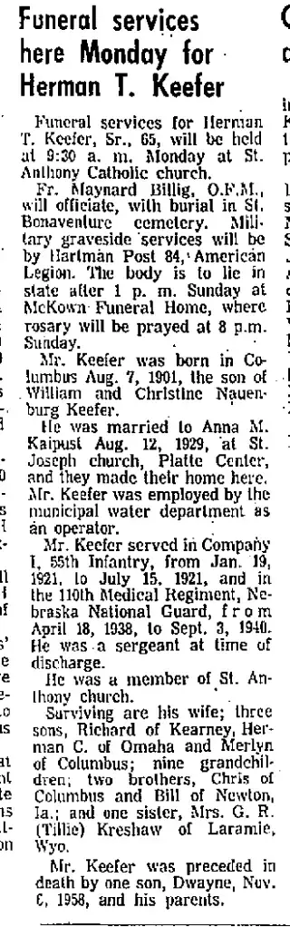 other Newspaper clipping from Nov 19, 1966 5940256