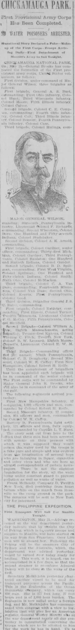 other Newspaper clipping from May 21, 1898 5941017