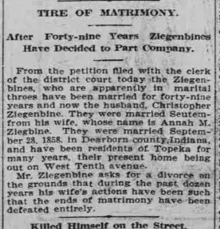 Divorce Newspaper clipping from Aug 10, 1907 5941819
