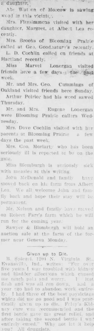 other Newspaper clipping from Mar 6, 1907 5942240