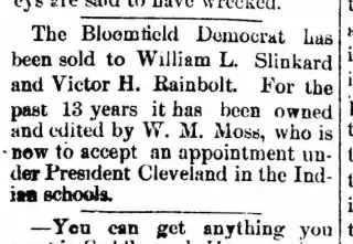 other Newspaper clipping from Nov 21, 1893 5943478