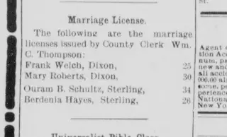 Marriage Newspaper clipping from Oct 7, 1903 5943490