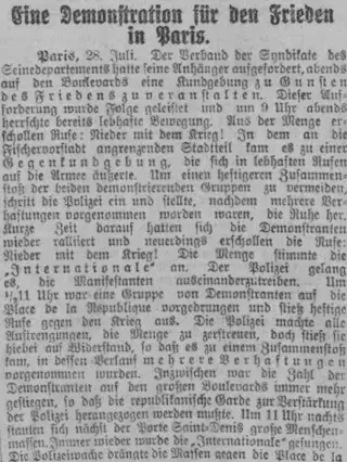 other Newspaper clipping from Jul 29, 1914 5943688