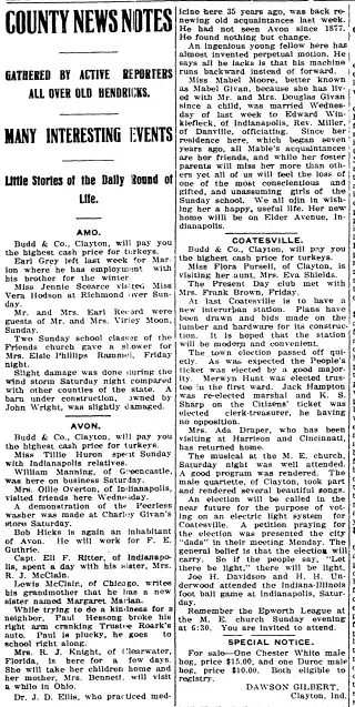 other Newspaper clipping from Nov 16, 1911 5943835