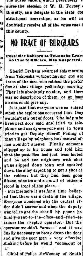 other Newspaper clipping from Sep 4, 1907 5943904