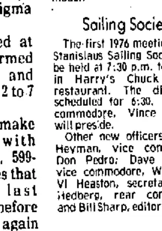 other Newspaper clipping from Feb 9, 1976 5944275