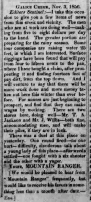 other Newspaper clipping from Dec 6, 1856 5944511