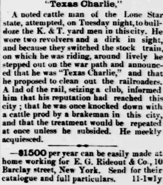 other Newspaper clipping from May 9, 1882 5944687