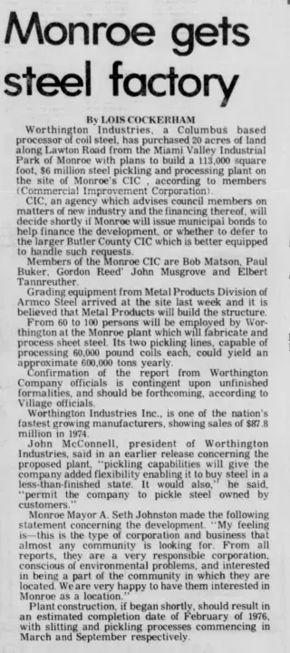 other Newspaper clipping from Sep 18, 1975 5945065
