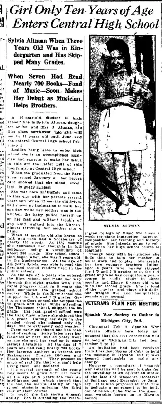 other Newspaper clipping from Feb 10, 1924 5945391