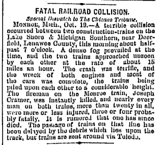 other Newspaper clipping from Oct 20, 1874 5946020