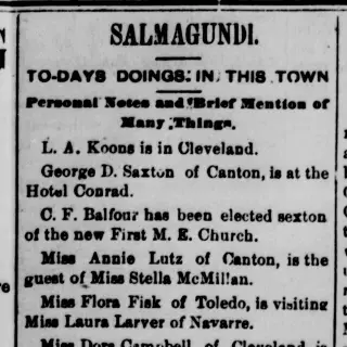 other Newspaper clipping from Dec 28, 1888 5946026