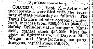 other Newspaper clipping from Sep 13, 1890 5946645