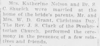 Marriage Newspaper clipping from Dec 26, 1952 5946723