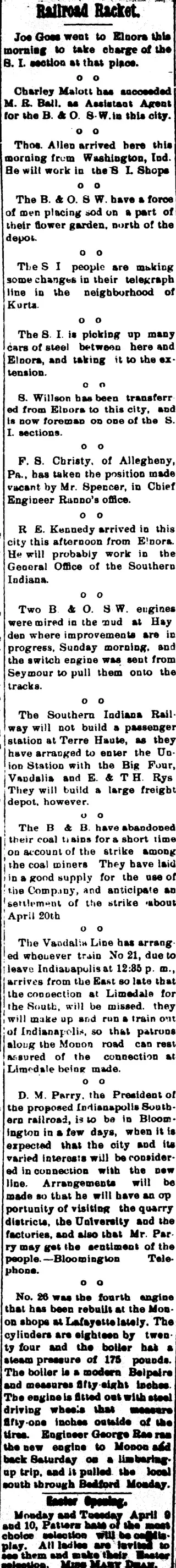 other Newspaper clipping from Apr 10, 1900 5946790